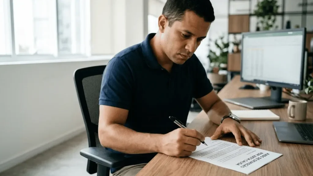 Homem no trabalho